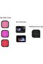 7 in 1 Kit Compatible for GoPro Hero11 10 9 Action Camera Accessories with Silicone Lens Cap - 6