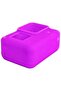 Protective Soft Silicone Case with Lens Cap Cover for GoPro Hero 5 Sports Action Camera Purple - 6