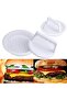 Burger Press [ Hamburger Patty Maker ] Burger Smasher [ Patty Press ] Kitchen Barbeque Tool - 6