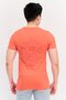 Men Slim Fit Short Sleeves Outdoor T-Shirt, Red - 3