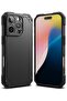 iPhone 16 Pro Case | Rugged Gear Series Protective Phone Case Cover | Black