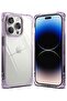 iPhone 14 Pro Case | Fusion Bumper Series | Clear Purple - 2