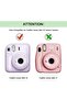 PU Leather Camera Case for Fujifilm Instax Mini 12 Instant Camera - 3