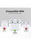 Marble Bundle for iPhone 13 Pro Case + Air Pods 3rd Generation Case - 3