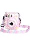 Clear Case For Fujifilm Mini 12 Instant Camera, Hard PC Cover with Adjustable St - 8