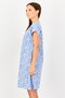 x Rosaline Women Allover Print Short Sleeves Sleeping Dress, Multicolor - 4