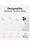 iPhone 15 Pro Max Case Cover | Air-S Series | Clear - 3