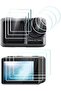 (3 Set) Tempered Glass Screen Protector Compatible for DJI OSMO Action, Shock Proof, Anti-Sc