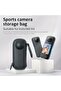 Mini Storage Bag for Insta360 X4, Portable Protective Case Cover -Black - 2