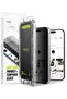 iPhone 16 Pro Max Screen Protector | Easy Slide Privacy Tempered Glass | 2 Pack, W Installation Jig