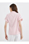 Women Pink Swiss Dot Textured Shirt - 6