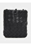 Textured Crossbody Bag with Button-Loop - 2