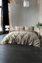 Bellora Premium 100% Cotton Satin Double Duvet Cover Set - Green - 2