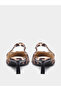 Women Black Flat Sandals - 4