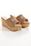 Stone Modern Filled Sole Slippers - 3