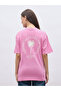 Graphic Print Oversized T-Shirt - 5