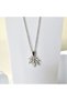 Silver stainless steel chain "Leaf" - 3