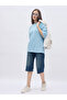 Embroidered Slogan Oversized T-Shirt