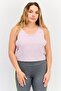 Women Sportswear Fit Sleeveless Training Tank Top, Lavender