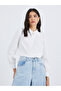 Solid Button Detail Long Sleeve Top - 2