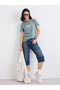 Embroidered Detail Regular Fit T-Shirt