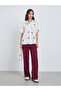 Women All-Over Strawberry Print Short Sleeve Oversized Shirt - 2