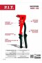 Heavy Duty Red Rivet Tool (10.5") Sizes (2.4-3.2-4-4.8) mm/HHDR01-105B - 4