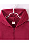 Solid Full Sleeves Hoodie and Pant Co-ords Set - Red - 4