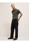 Men's T-shirt with polo style, breathable cotton fabric, comfy fit, ideal for casual or smart look. - 5