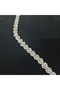 Crystal Stone Iron-On Strip Sparkling Evening Dress 50cm - 2