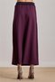 Yandan Cepli Bordo Örme Etek - 6