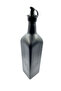 Decorated Glass Oil Bottle With Plastic Lid 250ml