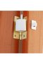WHITE 1PC - Safety Children's Products Door Seam Anti pinch Hand Safety Door Lock