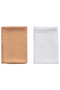 Set of 2 Organic Bamboo Swaddle, Peaches & Cream