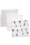 Organic Muslin Face Cloth 3pc - Keen Arrows