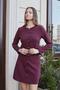 Women's Lightweight Stretchy Fabric Wide Zero Collar with Pocket Flap Long Sleeve Slim Fit Lightweight Short Blazer Jacket-Bord - 3