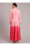 Hand Embroidered Chikankari Modal Ombre Jalabiya-AL4047 - 2