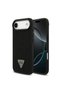 iPhone 17 Air Compatible Case Original Licensed Stoned Back Surface Triangle Logo Cover Black