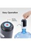 Water Bottle Pump, Portable USB Charging Automatic Electric Drinking Water Dispenser Universa - 6