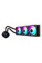 مبرد سائل للمعالج أوروس ووترفورس إكس 2 آر جي بي 360 ملم أسود متوافق مع إيه إم 5/1851 بي - 3
