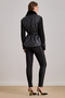 Sports Black Knitted Leggings - 2