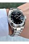 With Calendar 10 Atm Waterproofness Silver-Black Steel Band Steel Case Men Wristwatch 2508.05Mr - 2