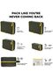 The Packing Cube Nylon Fabric Water Resistant Travel Organizer Wardrobe Organizer Set of Pa - 8