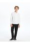 Boys' 100% Cotton School Trousers with Elastic Waist