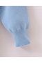 Front Open Sweaters - Blue - 5