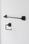 Square Adhesive Long Towel Holder Toilet Papercase Square Series - 7