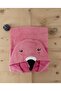 Flamingo Figured Hooded Swaddle Towel & Baby Bath Towel - 2