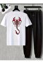 Unisex Women / Men Thsort Tracksuit 2-Piece Set Scorpio Printed