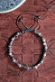 Jasper & Hematite & Zircon Apparatus Natural Stone Macrame Bracelet - 2