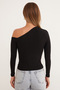 Basic One Shoulder Blouse - 6